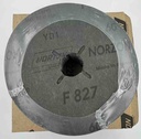 KRĄŻEK FIBROWY 125X22MM GR60 NORTON F827, TARCZA FIBROWA, DYSK FIBROWY