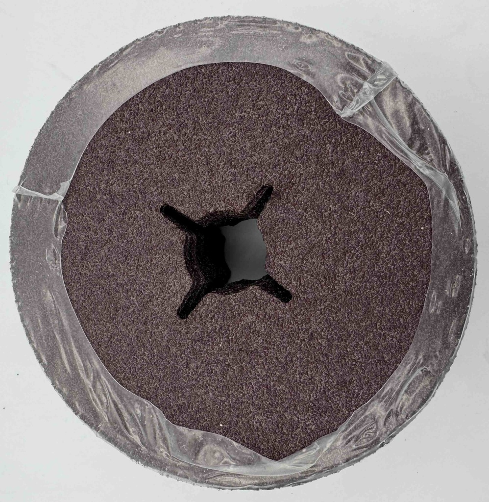 KRĄŻEK FIBROWY 125X22MM GR40 NORTON F100, TARCZA FIBROWA, DYSK FIBROWY