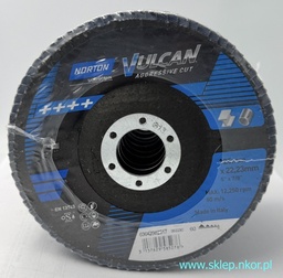 [NORT-VUL-L-125-22-P60] Ściernica lamelkowa 125x22mm Gr60 Norton VULCAN