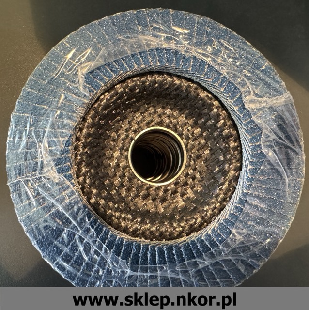 TARCZA LAMELKOWA CYRKONOWA, Dyski lamelkowe 125 x 22 P40 Atlas Bronze